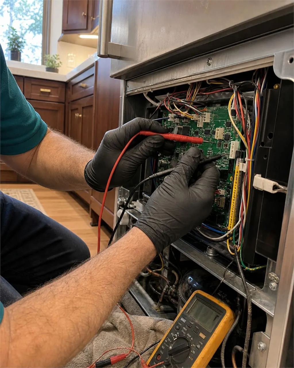 Diagnosing a built-in Sub-Zero control board to decide repair versus replacement